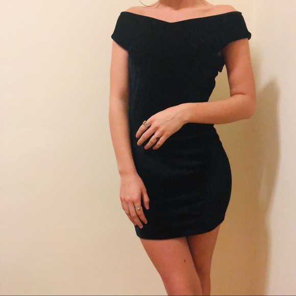 simple black dress